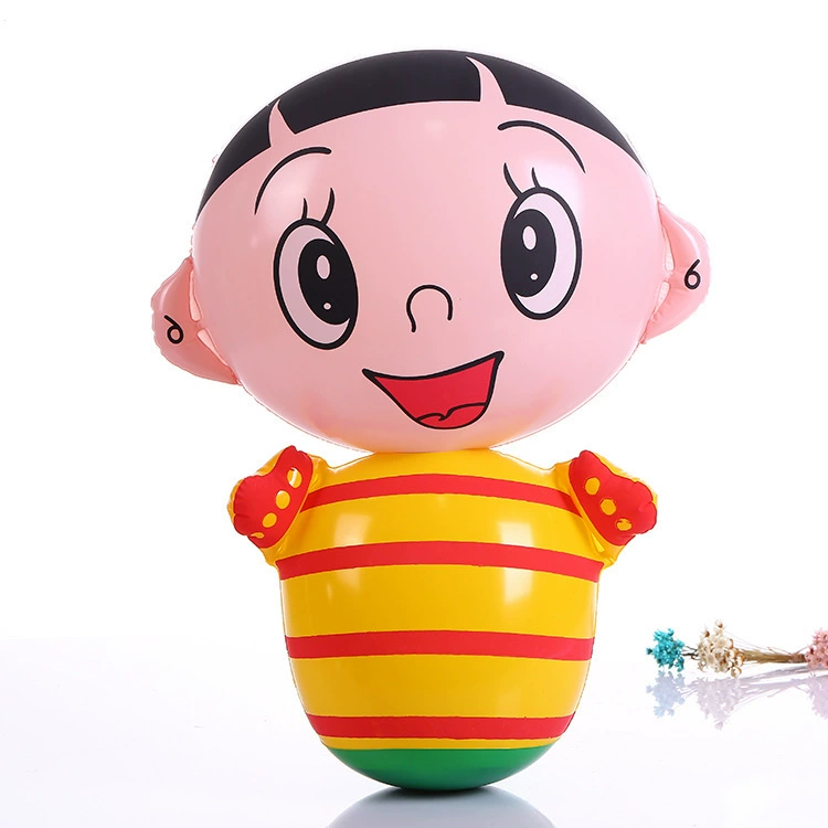 Игрушка, надувная мини-кудряво-кукла, 36 см