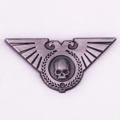 Wanderer Empire Emblem Game Enamel Pin Backpack Hat Decoration Accessories Lapel Pin (Yaxa sancaqları) - silver-d04-03-b07a-28-3-1