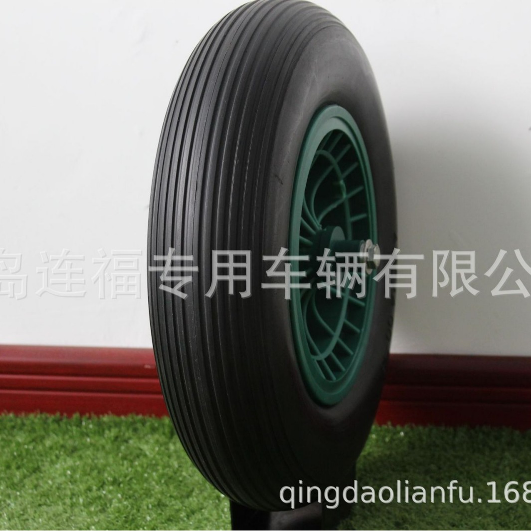 供应出口4.00-8PU轮胎 聚氨酯发泡轮胎 工具车轮胎 欢迎洽谈