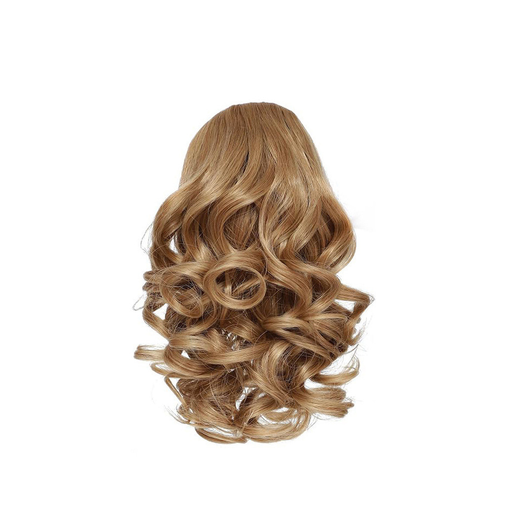 Wavy Synthetic Ponytail With Drawstring Natural Look Hairpiece_voghion.com