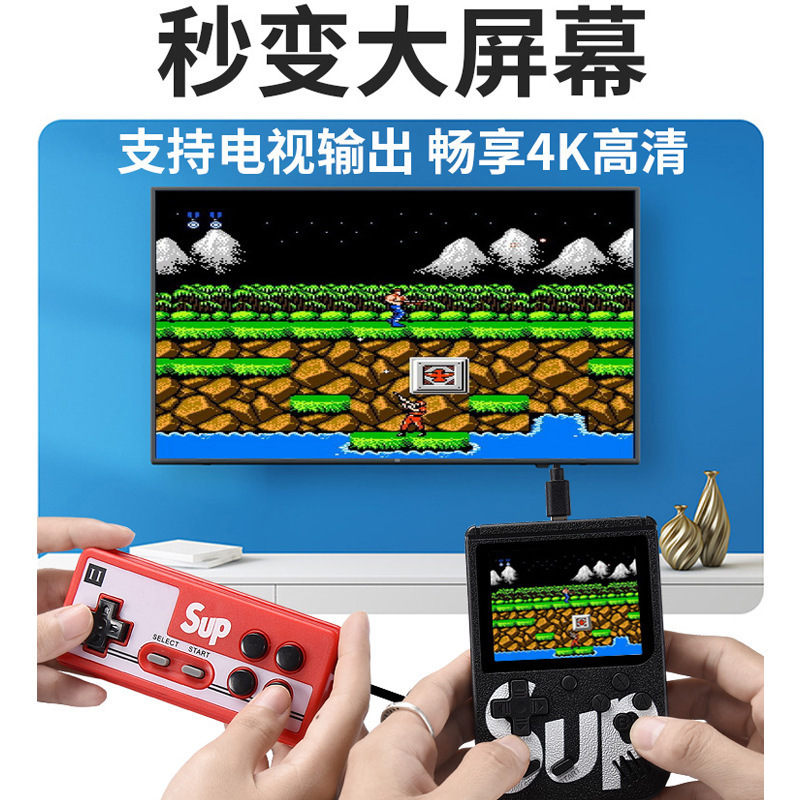 新迷你掌上游戏机 400合一家用户外复古怀旧电视益智闯关跨境批发|undefined
