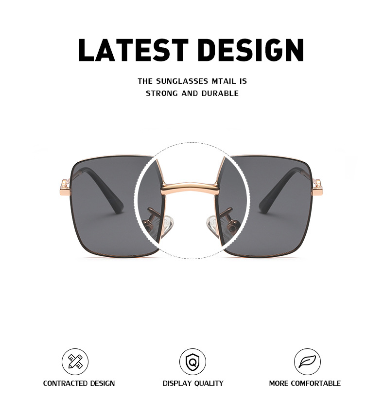 Sunglasses 2021 New Fashion Polarized Sunglasses Ladies Square Sunglasses Sunglasses Wholesale display picture 13