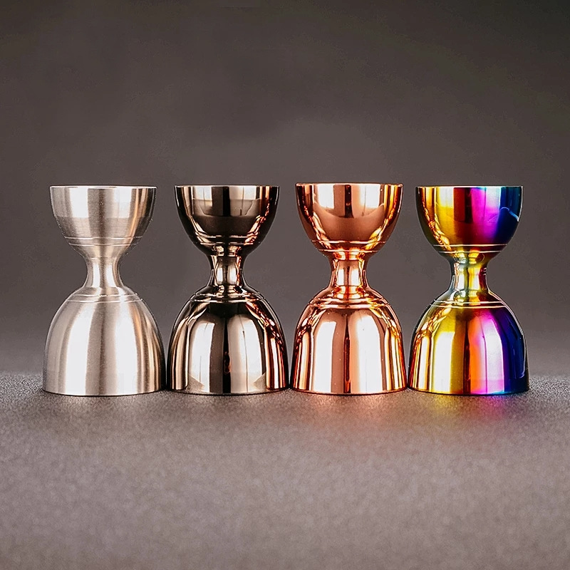 Indian-style wine measuring device Ansi cup for bartenders Jigger double-headed measuring cup 30/60