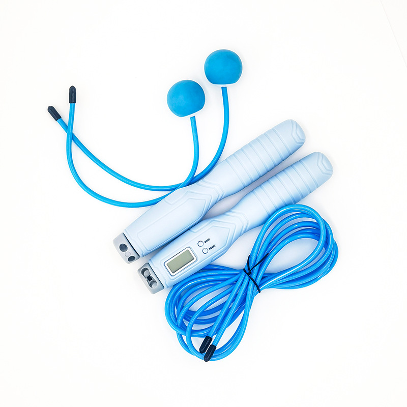 다이아몬드 블루 로프 + 작은 공 + 손잡이