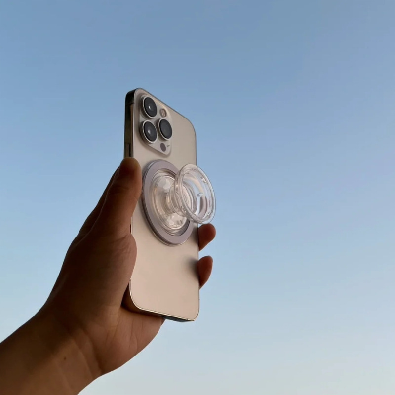 マグセーフ磁気エアバッグスタンド怠け者携帯電話エアバッグスタンド伸縮折り畳みデスクトップ超薄型磁気スタンド|undefined