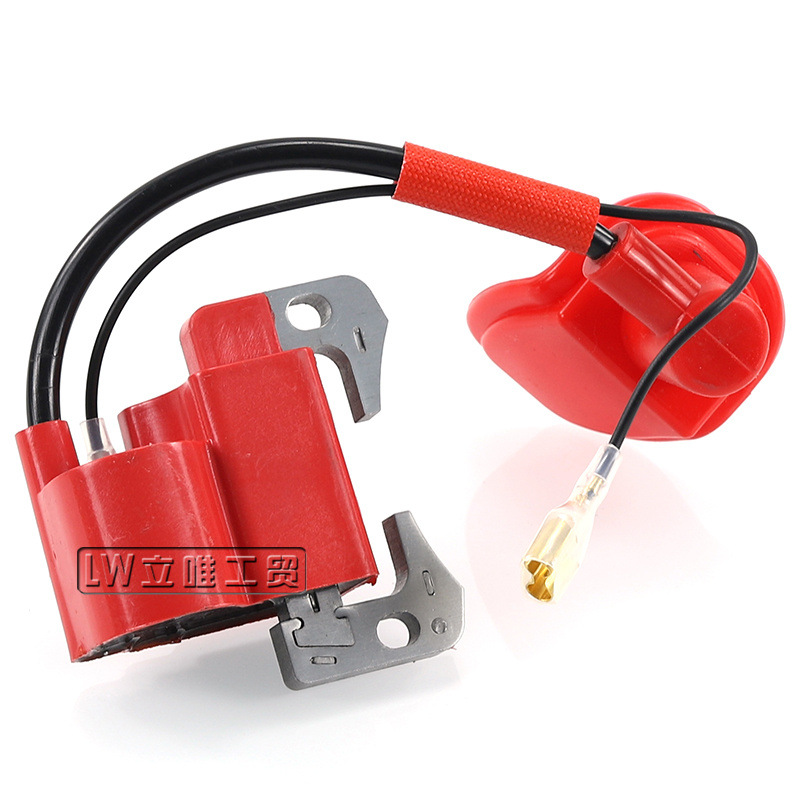 Mini motorcycle accessories Two Punch 47/49CC sports car off-road four-wheel 40-6 red high voltage pack ignition coil