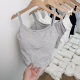 Large Size Loose Self-contained Chest Pad chubby girl Camisole Women's Plus-fat Inner Wear-free Bra One-piece Base Underwear