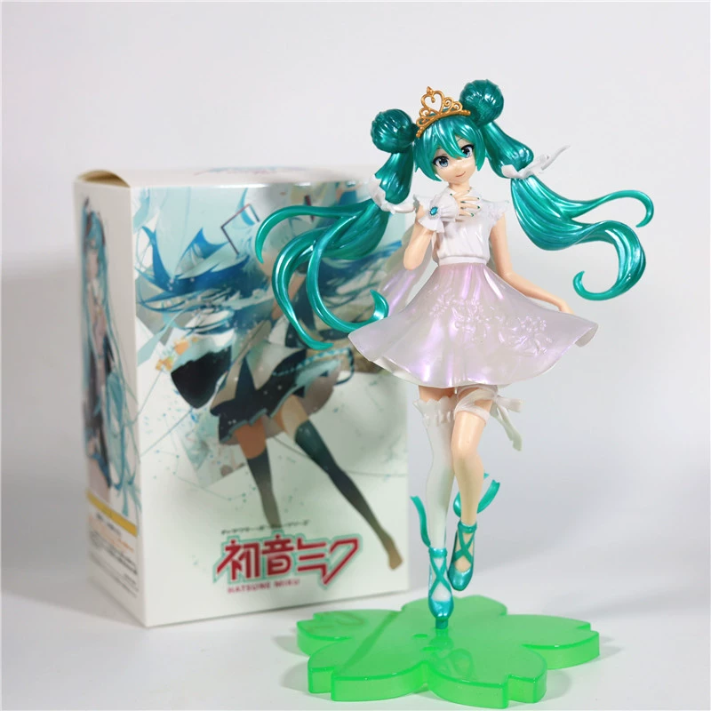 Фигурка Angel Hatsune Miku Future, модель двухмерной аниме-девушки, украшение для автомобиля