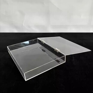Highly Transparent Acrylic Storage Box Transparent Storage Box Gift Alec Display Box Rectangular Thickeneded with Lid