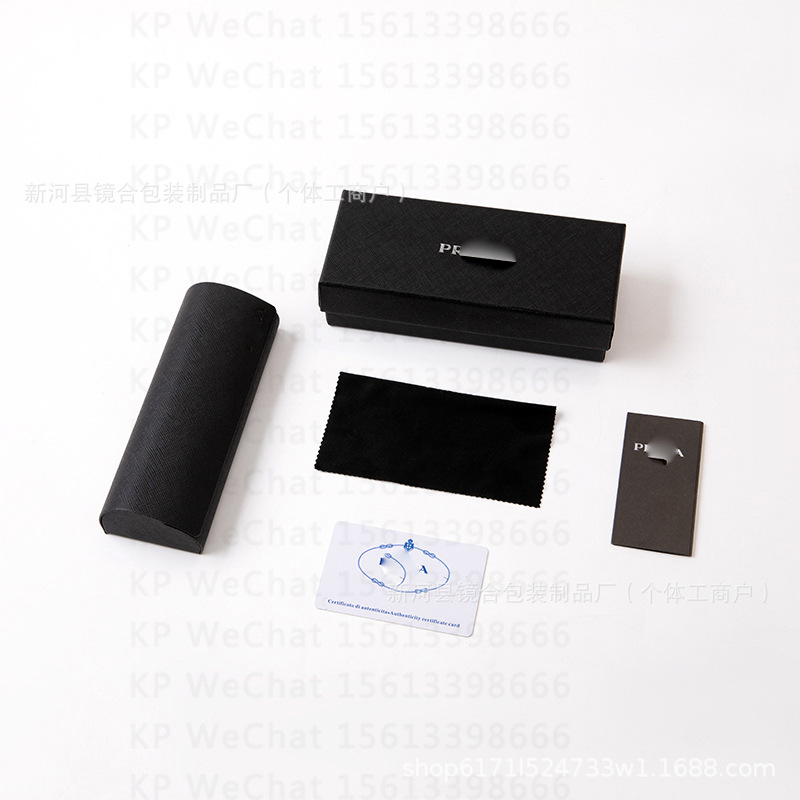 Spot al por mayor nueva caja de gafas de marca de alta gama de moda caja de gafas de sol de alta gama caja de embalaje completa