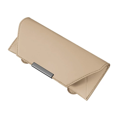 Car Glasses Clip/Bill Clip | visor protection car sunglasses - beige-no-label-blank