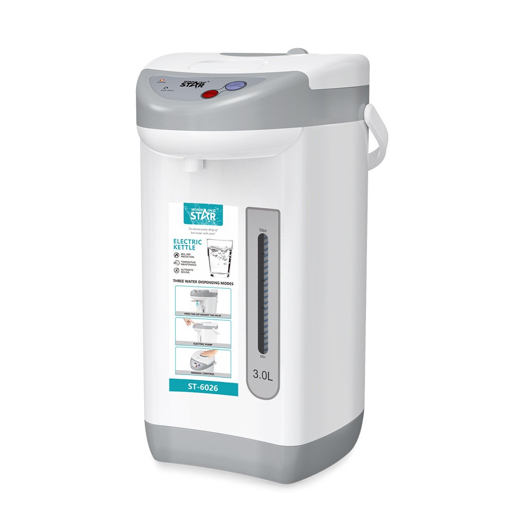 Estrella ganadora cerradura de seguridad del hogar aislamiento de agua hirviendo protección contra sobrecalentamiento inteligente integrado botella de agua eléctrica