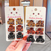 Fashionable plastic hairgrip, small crab pin, bangs, hair accessory, simple and elegant design