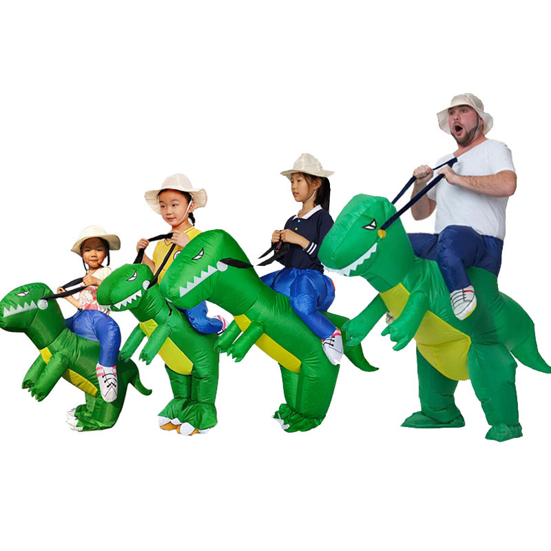 Douyin Same Style School Activity cosplay Children's Dinosaur Clothing Inflatable Tyrannosaurus Rex Cartoon Doll Performance Clothing Douyin Same Style School Activity cosplay Children's Dinosaur Clothing Inflatable Tyrannosaurus Rex Cartoon Doll Performance Clothing