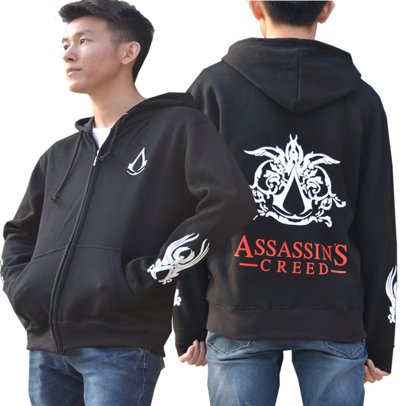 Assassin's Creed Sweatshirt Great Revolution 5 Rebel Transformation Teach Conner Jacket Hooded