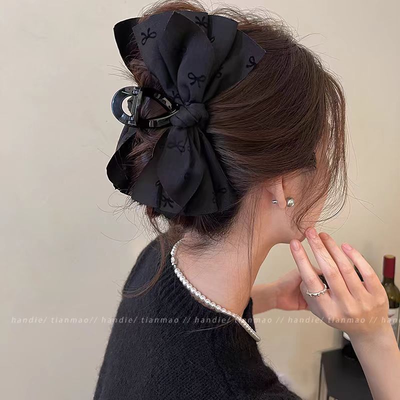 气质波点爱心发箍女新款发卡高颅顶压发头箍洗脸防滑发捆头饰|undefined