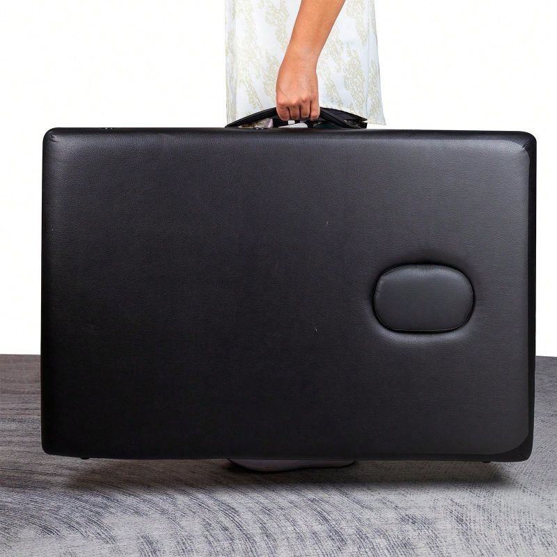 Portable Adjustable Massage Table Foldable 2 Section Spa Transfronterizo