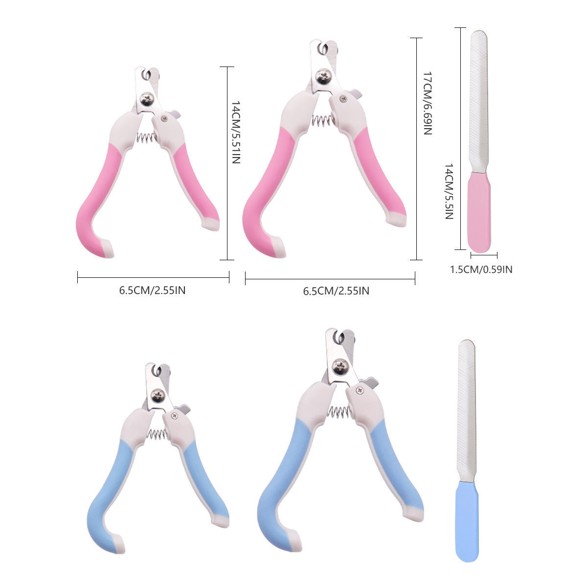 Cortauñas y Lima para Mascotas, Herramienta Especial para Recortar las Uñas de Perros, Cortauñas para Patas de Gato, Cortauñas para Gatos.