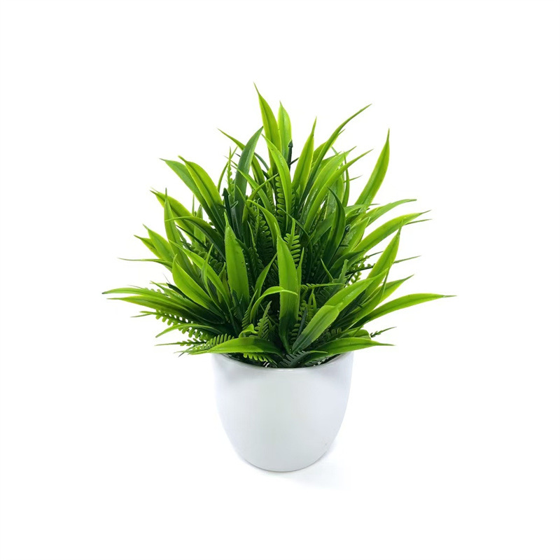 Planta Artificial en Maceta para Escritorio de Plástico, Decorativa, para Sala de Estar