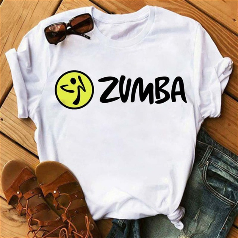 2022外国貿易zumbaプリント半袖tシャツ女装上着