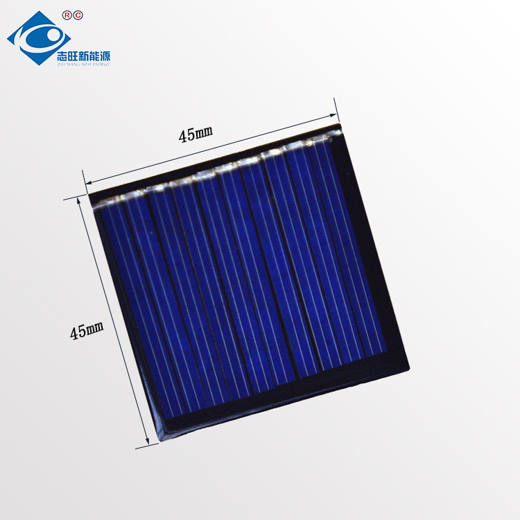 5V多晶滴胶0.27W太阳能光伏板45*45mm 户外发电太阳能 电池板组件