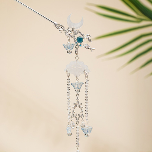 Hanfu hair accessories tassel hairpin ancient style headwear hairpin Chinese style accessories 19.9GF062