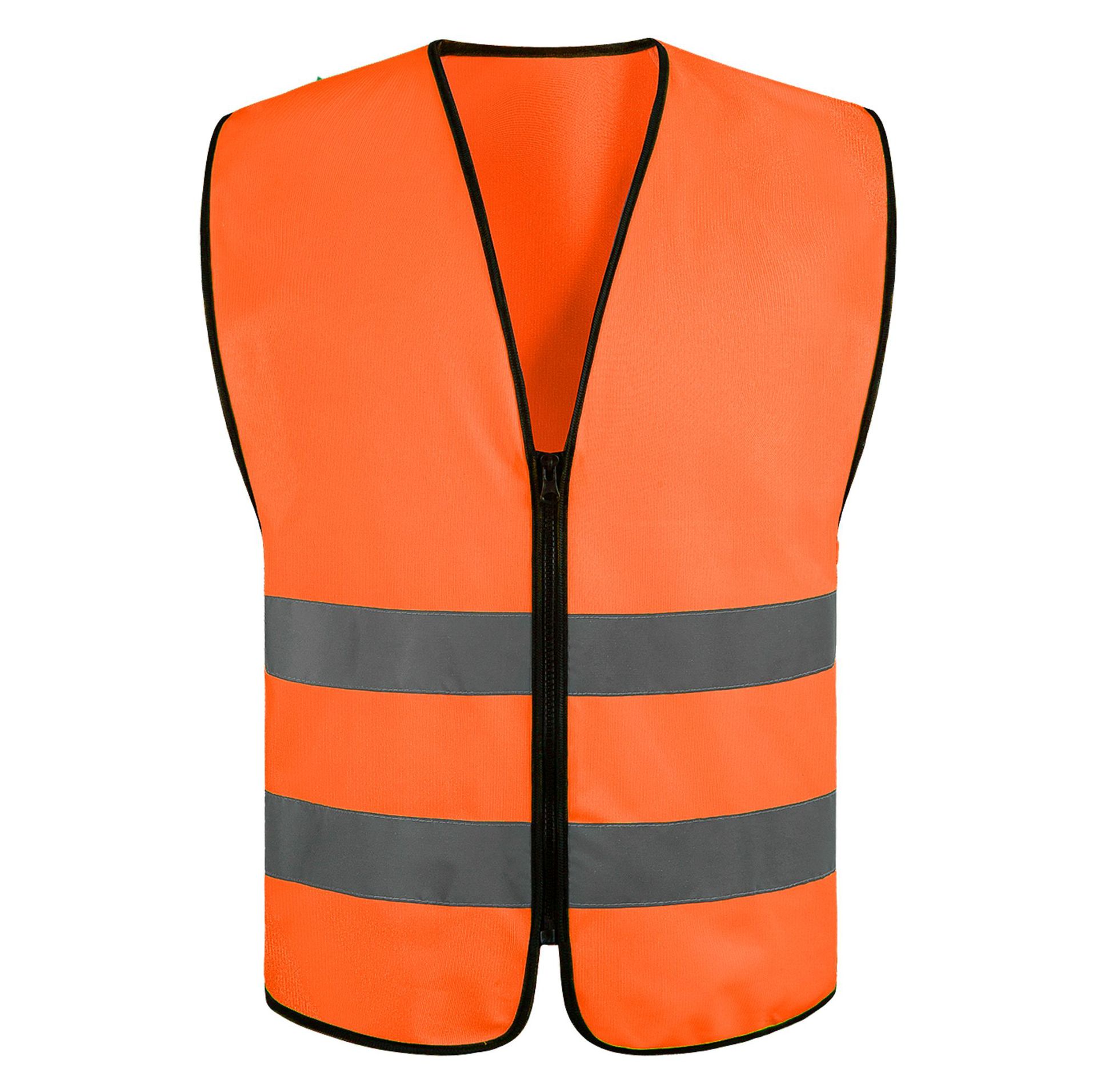 지퍼 2개 모델*형광 오렌지