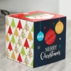 Christmas paper gift box-Y6 [1 piece 25cm]