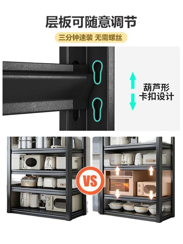 多层置物架快递架子落地家用阳台收纳架仓储货架厨房用品置物架|undefined