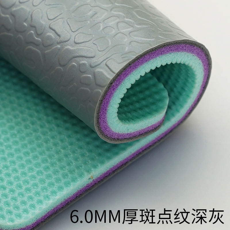 6.0mm 두께의 얼룩덜룩 한 다크 그레이