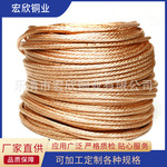 厂家批发 t2软铜绞线 接地裸铜绞线2.5  4  6  8 10  12 16 25平