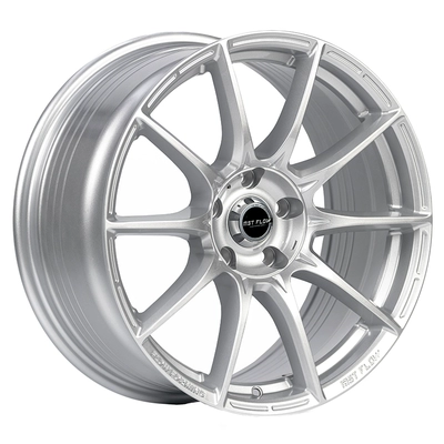 Spinning Modified Wheels Fk 75 Are Suitable for the Upgrade of Fit, Civic, Golf, Lynk & Co, Seagull, Mg and Scirocco R (Hub) - 15x65j-silver