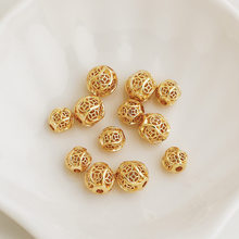 14K����ɫ�U���~�X����͹Ž��X���D�\���龎�K����diy���Ʒ