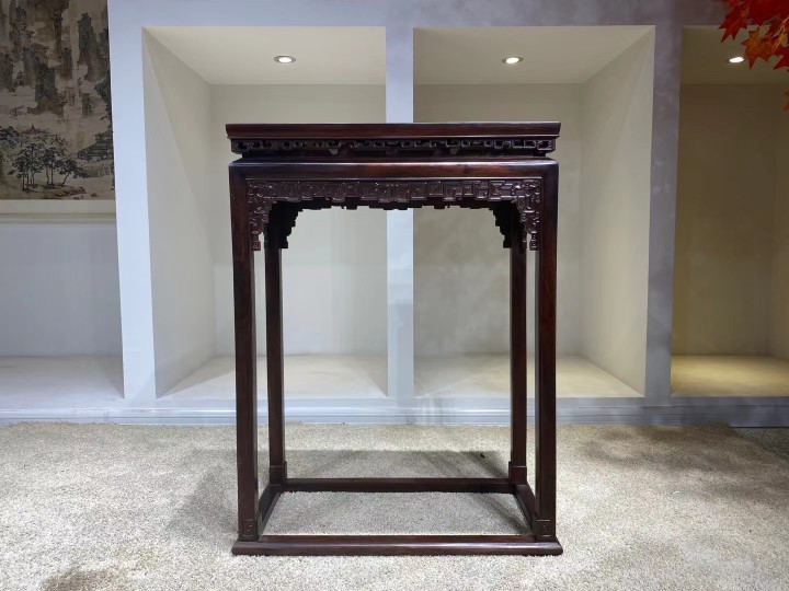 南美红酸枝微凹黄檀条案平头案供桌神台仿古典新中式红木家具