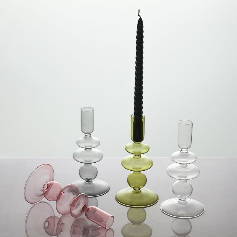 Directo de fábrica hogar Europeo retro candelabro de cristal simple casa romántica decoración adornos