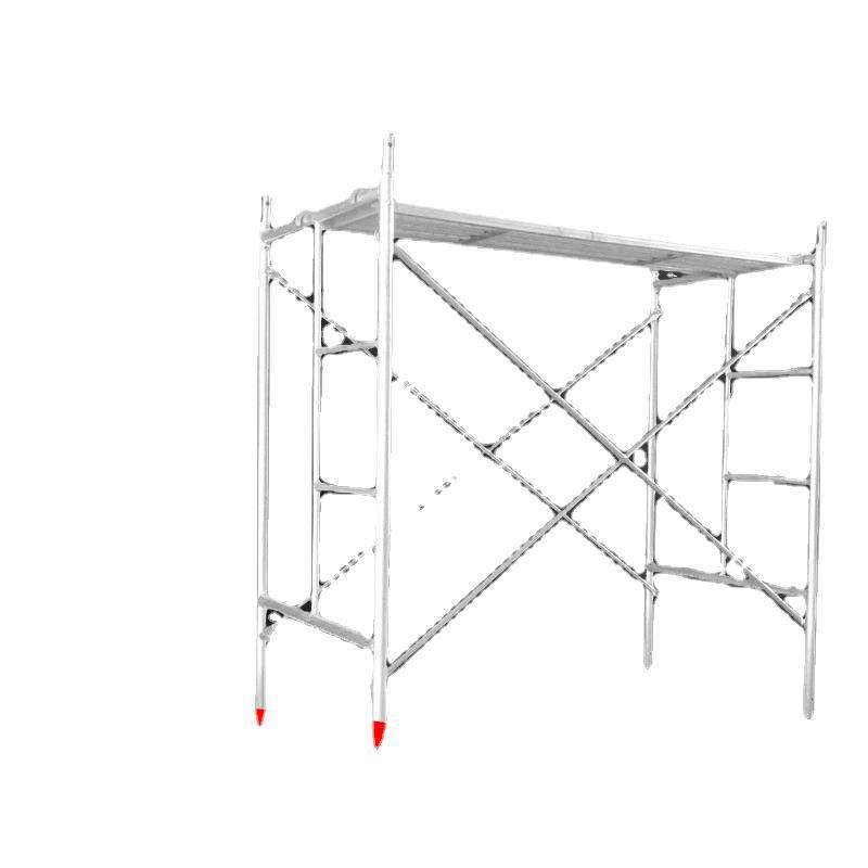 移动脚手架子梯子车间厂房修脚能手马凳活动架建筑门字架