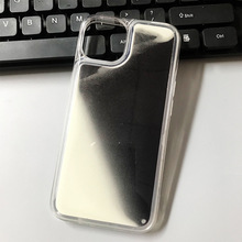 日韩热销适用于苹果iPhone11 pro max夏日时尚荧光夜光流沙手机壳