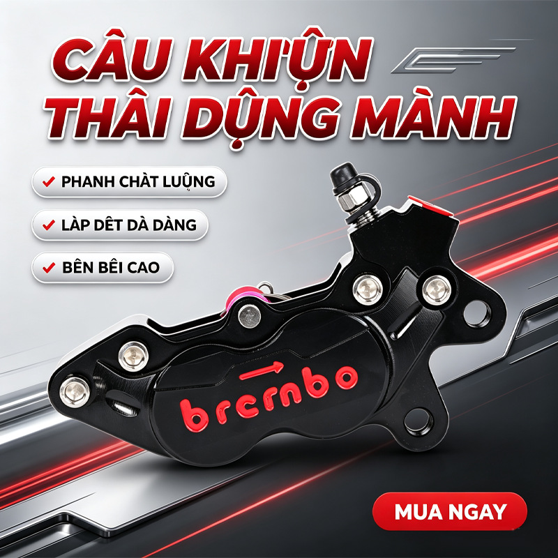 B-brand CNC large caliper 1:1 four-piston caliper No. 9 Mz Maverick NQi AE4AE5 universal brake