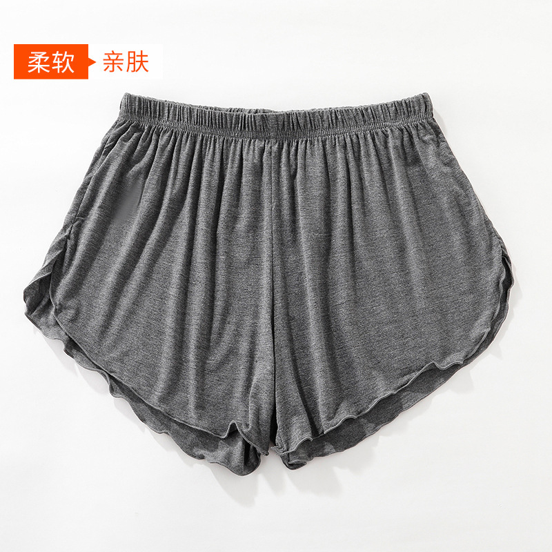 Modal Home Shorts Women's Summer Large Size Pajama Pants Cotton Silk Casual Large Pants Thin Ice Silk Lace Leggings Modal Home Shorts Women's Summer Large Size Pajama Pants Cotton Silk Casual Large Pants Thin Ice Silk Lace Leggings