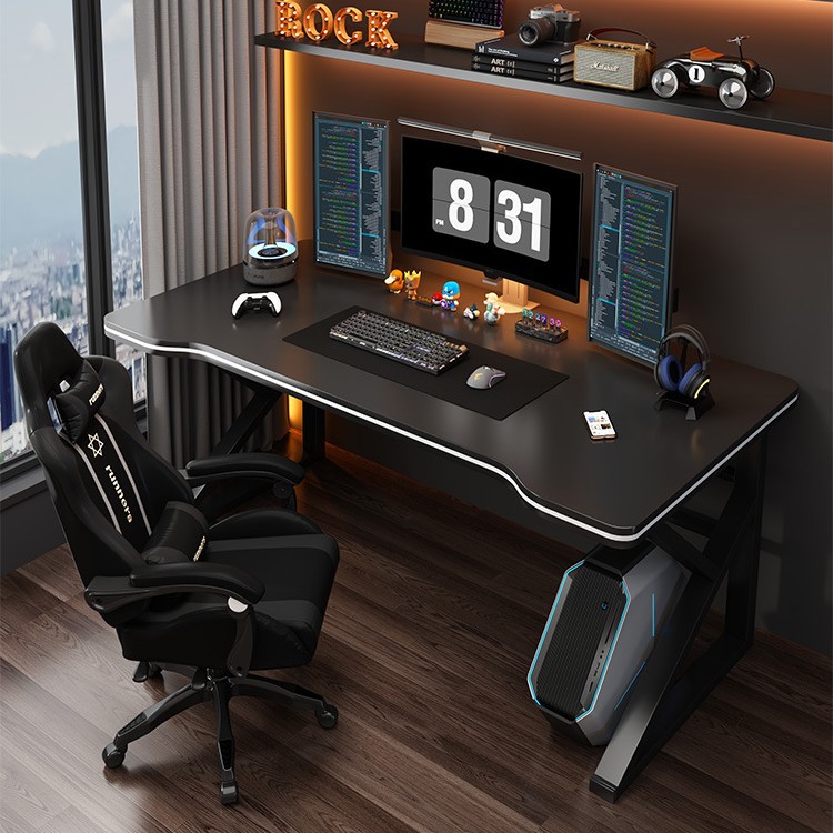 Computer Desk Desktop E-Sports Table and Chair Bedroom Office Desk Simple Desk Workbench Student Home Desk Learning Wholesale