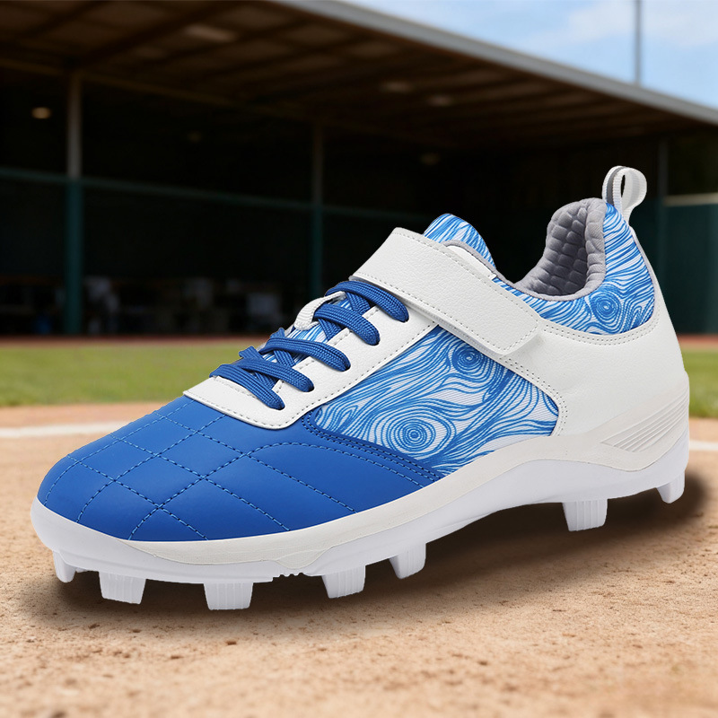 Professional American-Style Sports Baseball Shoes, Training Cleats, Softball and Rugby Shoes, Rubber Spike Shoes, Frisbee Sports Shoes, Men's Shoes