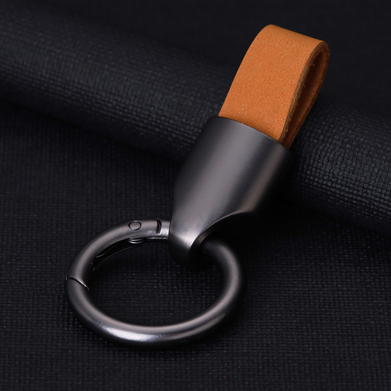Colgante de llavero de coche de gamuza colgante de anillo de llavero de coche de alta gama creativo personalizado para hombres y mujeres