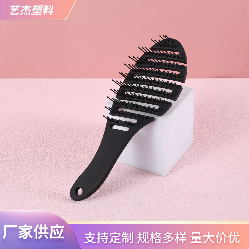 Fabricante de suministro de seco y húmedo doble uso ABS peinado casero costilla peinado peinado estilo de peinado