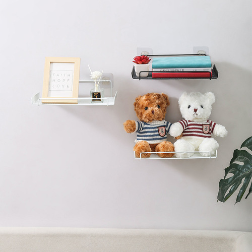 Router rack TV set-top box wall-mounted storage rack punch-free wireless wifi storage rack