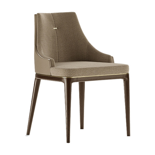 Modern light luxury dining chair Italian simple high-end club restaurant hotel chair new Chinese style model room furniture