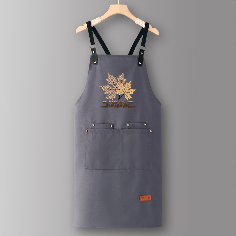 그레이 SJ617T56 리프 크로스 스트랩 캔버스