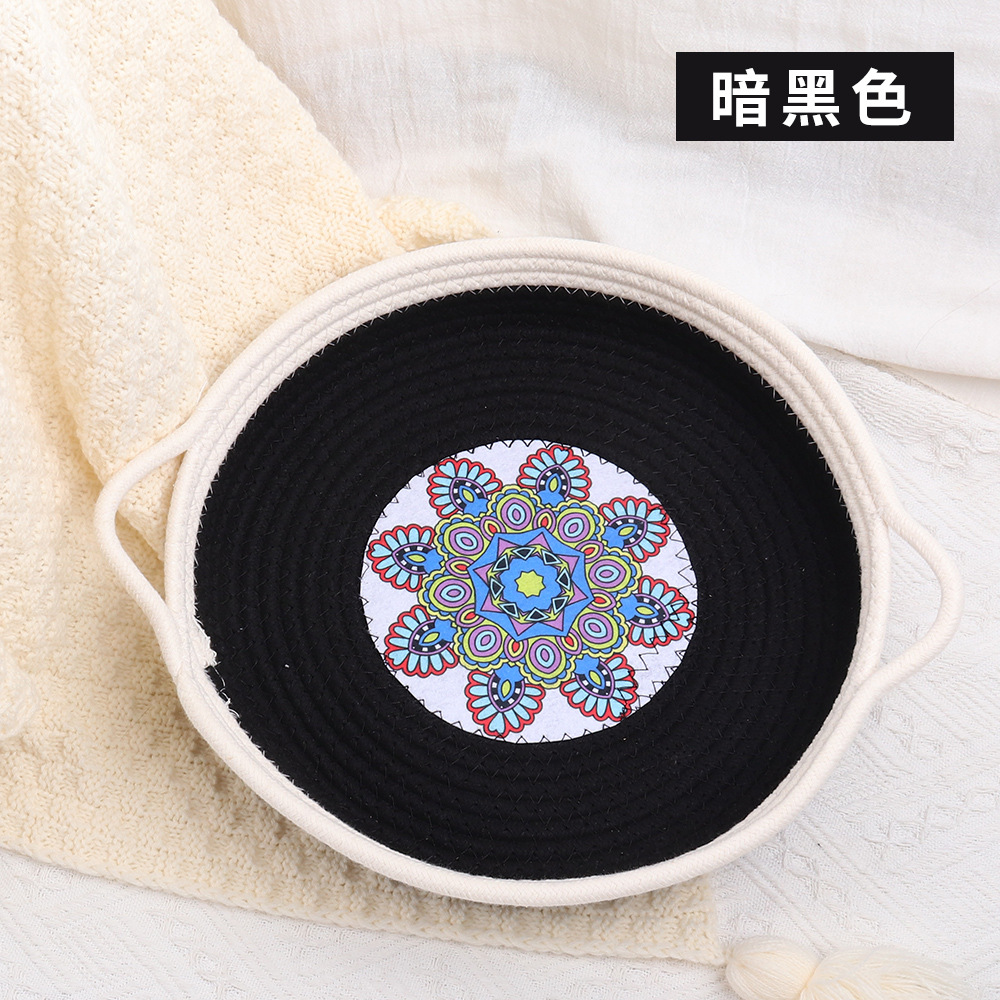 Fábrica al por mayor Four Seasons cuerda de algodón universal tejida nido de gato cachorro cálido nido de mascota nido de gato al por mayor