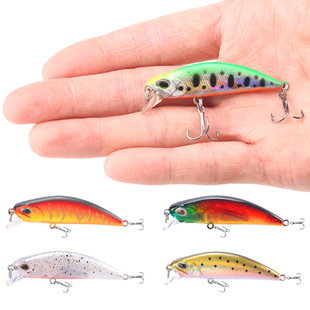 Tomb Raider Mino Luya Bait Far Throat Submerged Micro-object Pencil Fake Bait Fishing for Bass Sea Bass Light Seawater Kill