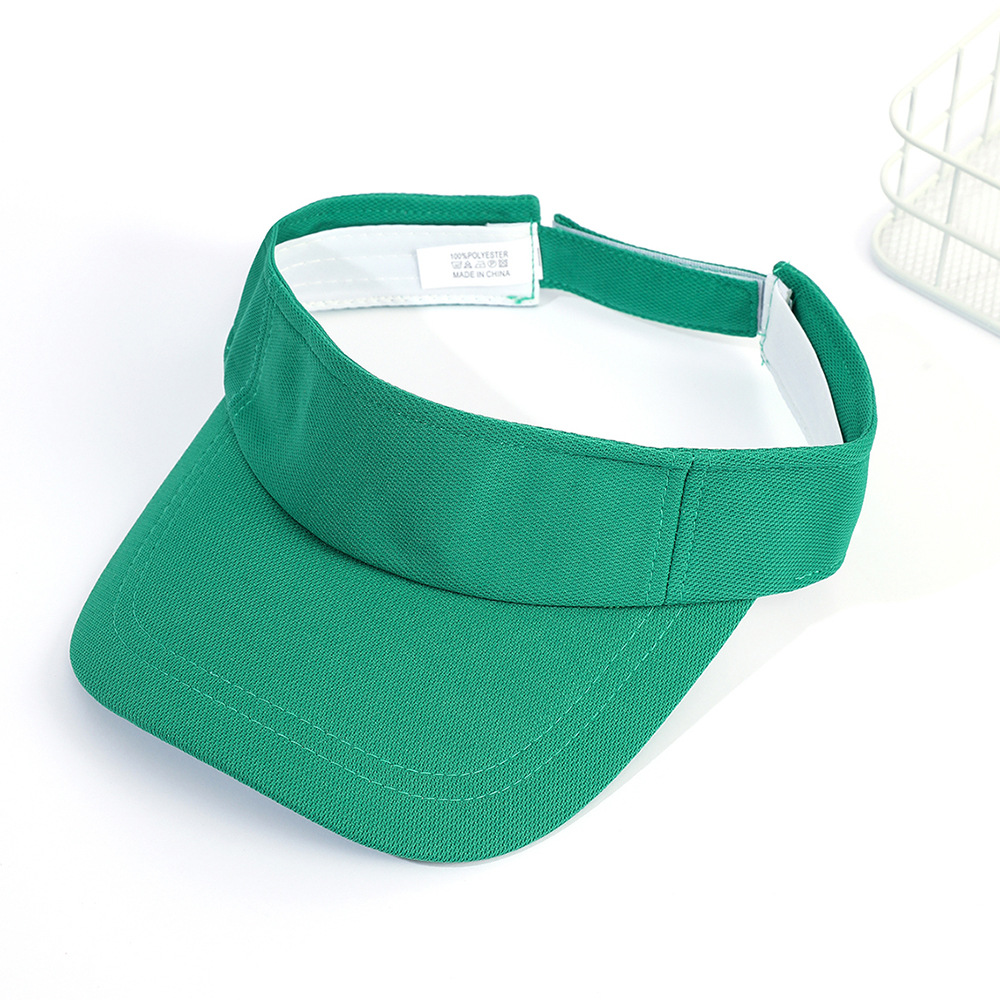 Sombrero de sol de verano sombrero superior vacío tablero de luz de color puro deportes al aire libre sombrero de secado rápido para hombres y mujeres