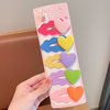 [Send card paper] Children's adult hair clip suit love cartoon duckbill bb bb bangs folder back of the head clip